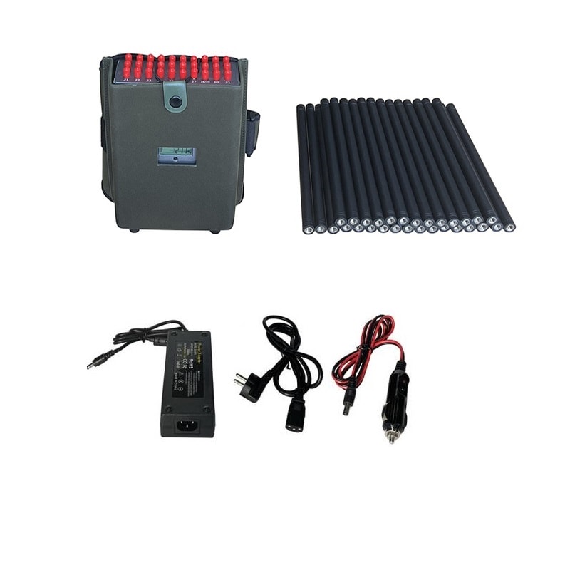 Zagłuszacz GPS GSM 5G 4G LTE SOS LOJACK Wi-Fi VHF 31 ANTEN - obrazek 10